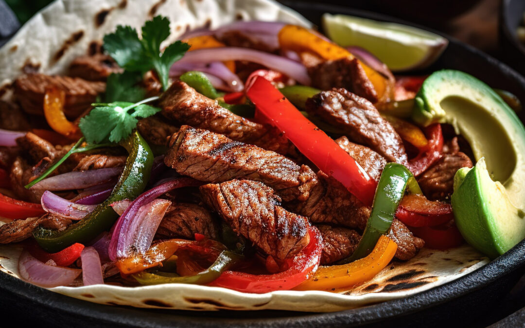Easy Steak Fajitas with Chili & Lime