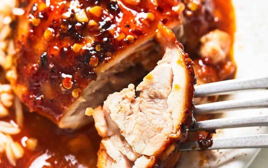 Chicken Thighs with Honey & Garlic